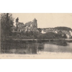 77 MONTIGNY. L'Eglise et le Loing