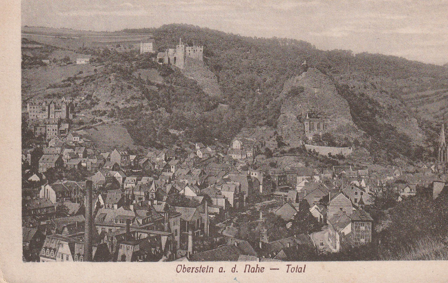 Allemagne Oberstein a. d. Mahe. TOTAL 1919