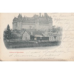 60 PIERREFONDS. Château et Restaurant 1901