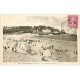 carte postale ancienne 22 PERROS-GUIREC. Plage de Trestraou 1935 n° 113