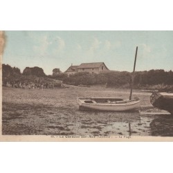 44 LE CORMIER-SUR-MER. La Plage avec barque de Pêcheur 1932