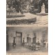 2 cpa 60 COMPIEGNE. Salle à Manger du Château et vue dans le Parc