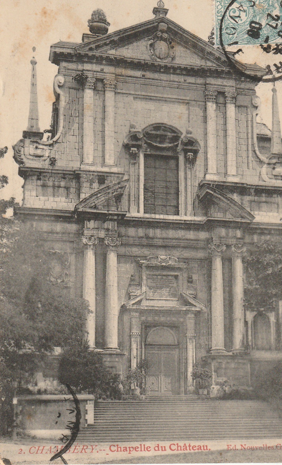 73 CHAMBERY. Chapelle du Château 1906