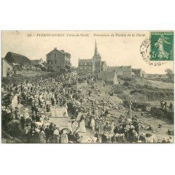 22 PERROS-GUIREC. Procession du Pardon de la Clarté 1911