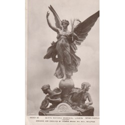 Photo cpa Angleterre QUEEN VICTORIA MEMORIAL LONDON