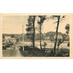 carte postale ancienne 22 PERROS-GUIREC. Route de la Plage de Trestraou