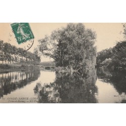 77 CONDE-SAINTE-LIBIAIRE. L'Île sur le Canal 1909