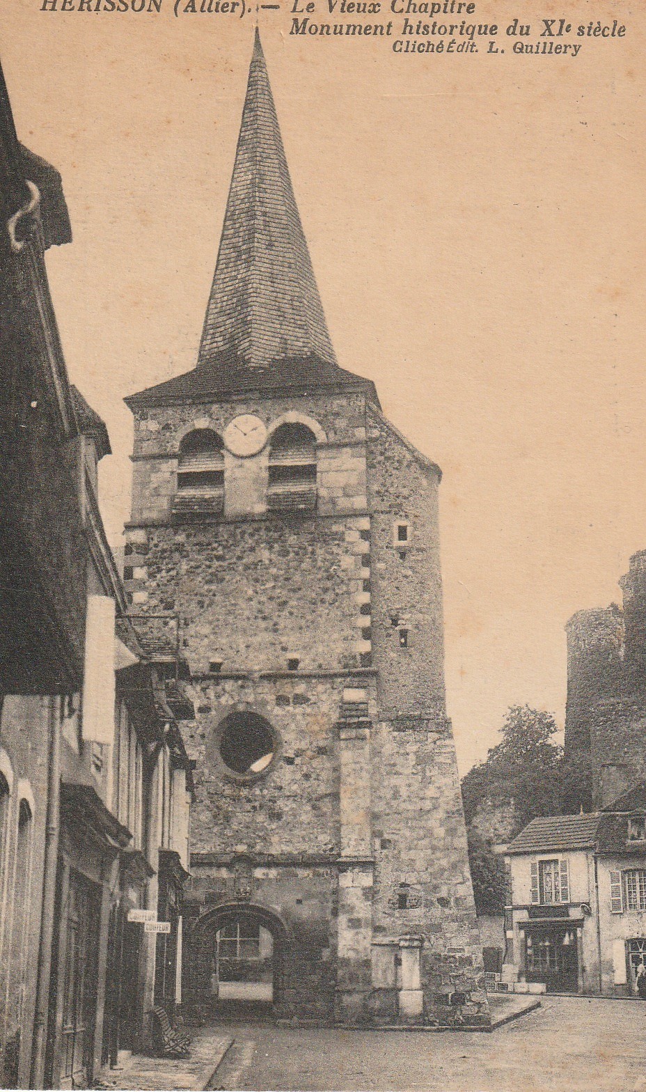 03 HERISSON. Le Vieux Chapitre 1938