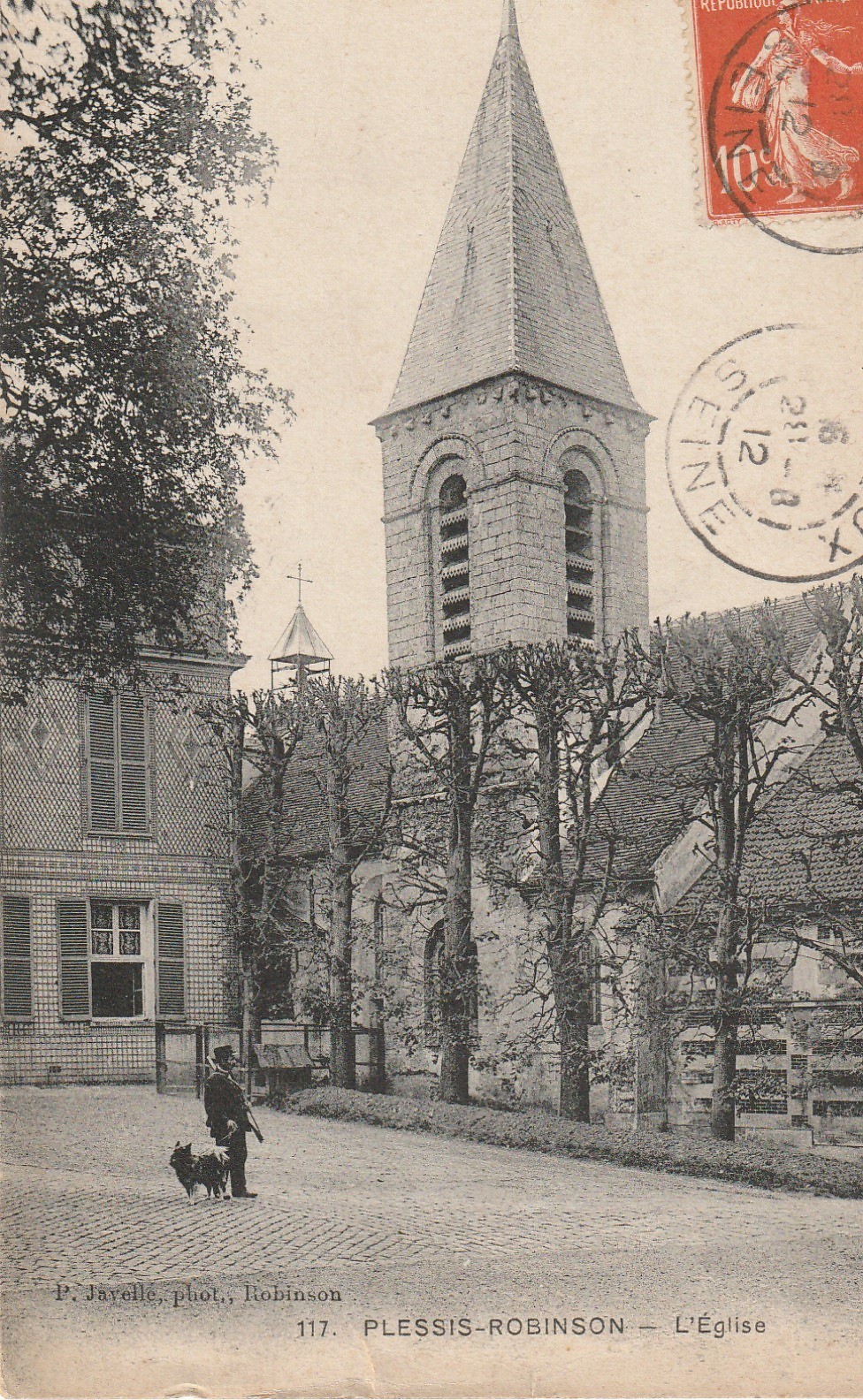 92 PLESSIS-ROBINSON. L'Eglise 1912