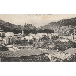07 PONT DE LABAUME. Vue générale sur le Village 1921