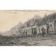 Belgique NIEUPORT. La rue du Quai bombardée avec un trou d'obus 1915