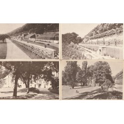 4 cpa 77 SAMOREAU. Ecole d'Horticulture des Pressoirs-du-Roy. fondation Cognacq-Jay. Les Serres, Treille Royale, Château