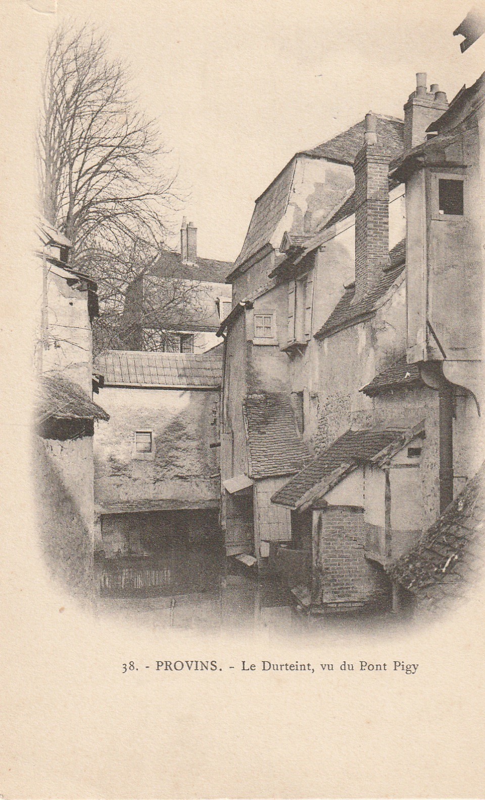 77 PROVINS. Le Durteint vu du Pont Pigy