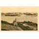 carte postale ancienne 22 PLOUBAZLANEC. La Trinité Chapelle et la Mer