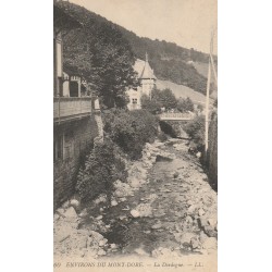 63 Environs du Mont-Dore. LA DORDOGNE 1910
