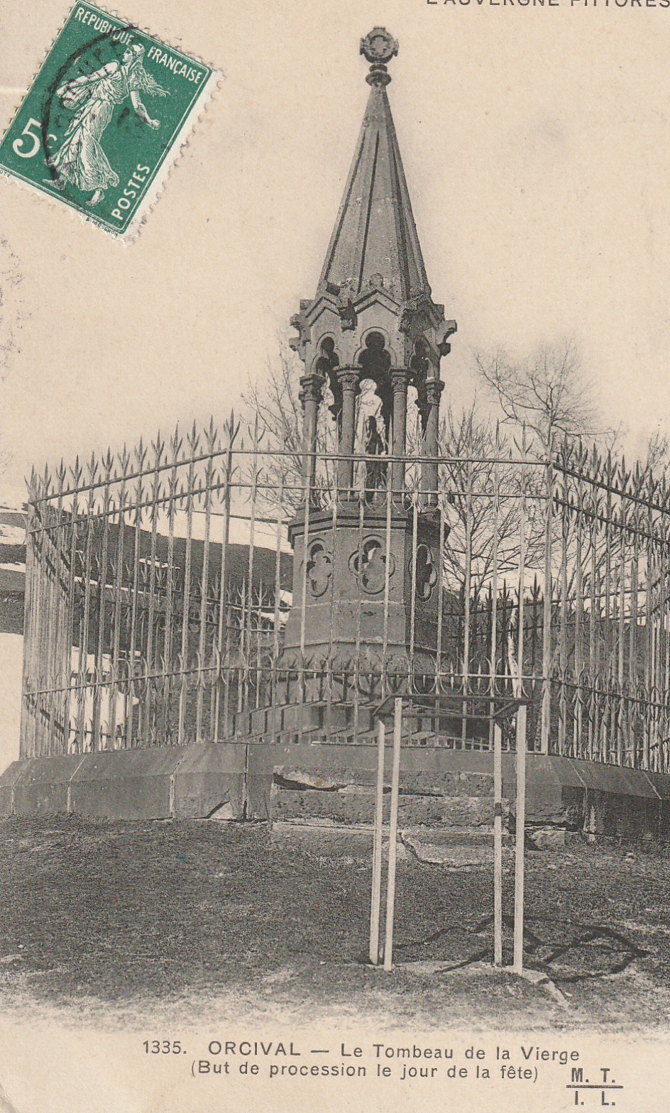 63 ORCIVAL. Le Tombeau de la Vierge