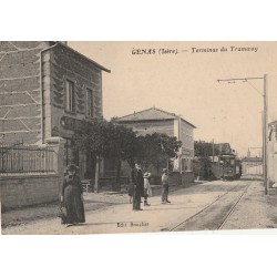 38 GENAS. Terminus du Tramway animation