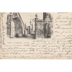 54 NANCY. La Cathédrale, magnifique carte précurseur 1901...
