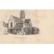91 ETAMPES. Eglise Saint-Gilles carte précurseur vers 1900