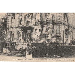 60 CREIL. Rue Gambetta bombardé 1914
