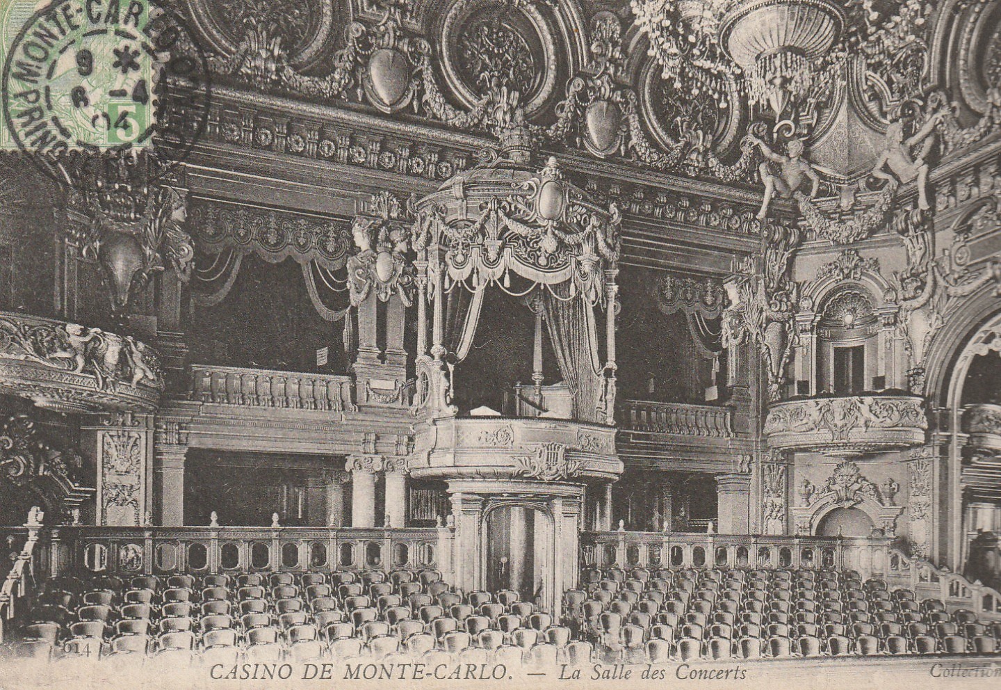 MONACO. Casino de Monte-Carlo, Salle des Concerts 1904