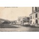 10 NEUVILLE-SUR-VANNE. Vue prise de la Mairie. Tampon militaire