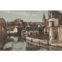 28 CHARTRES. Vue prise de la Courtille 1914