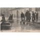 Crue de la Seine 1910 PARIS 07. Embarcadère de la rue de Bellechasse