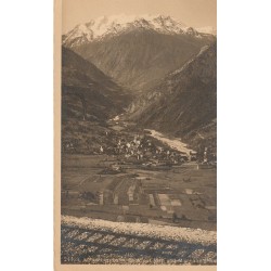 SUISSE Lötschberg-Bahn - ¨Blick auf Visp und Mischabelhörner