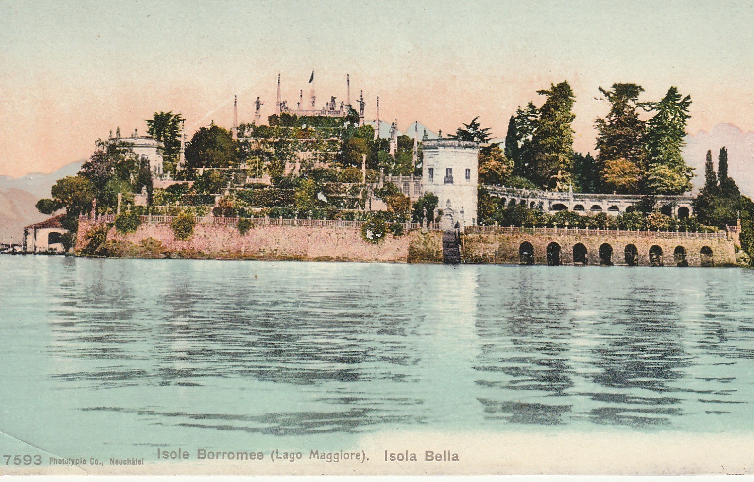 Italia LAGO MAGGIORE. Isole Borromee Isola Bella