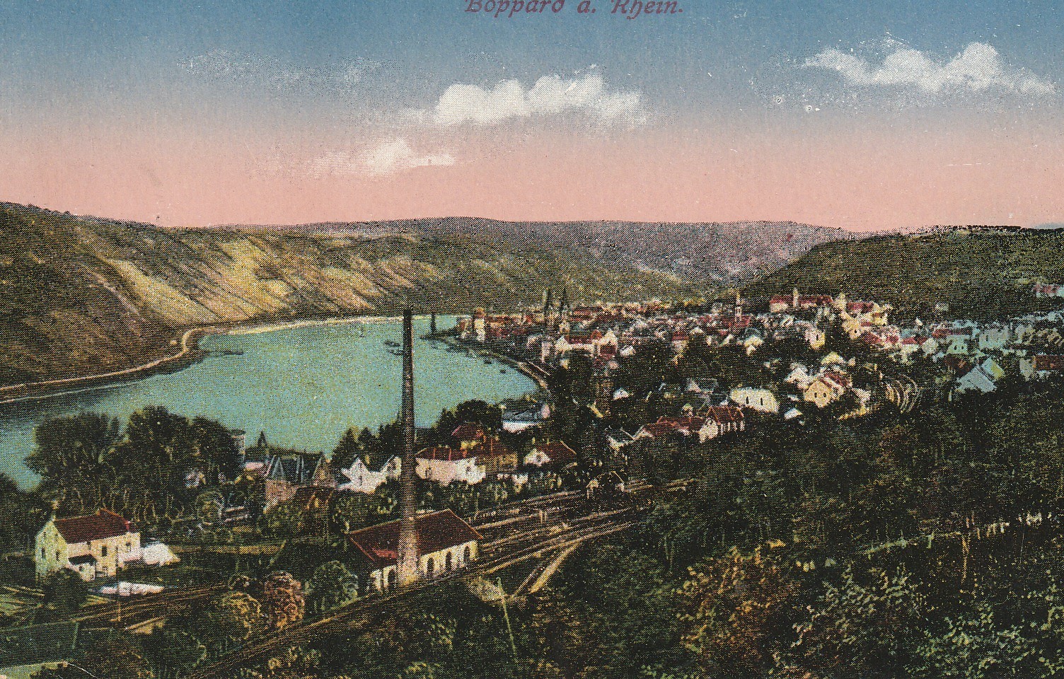 Allemagne BOPPARD a Rhein 1919