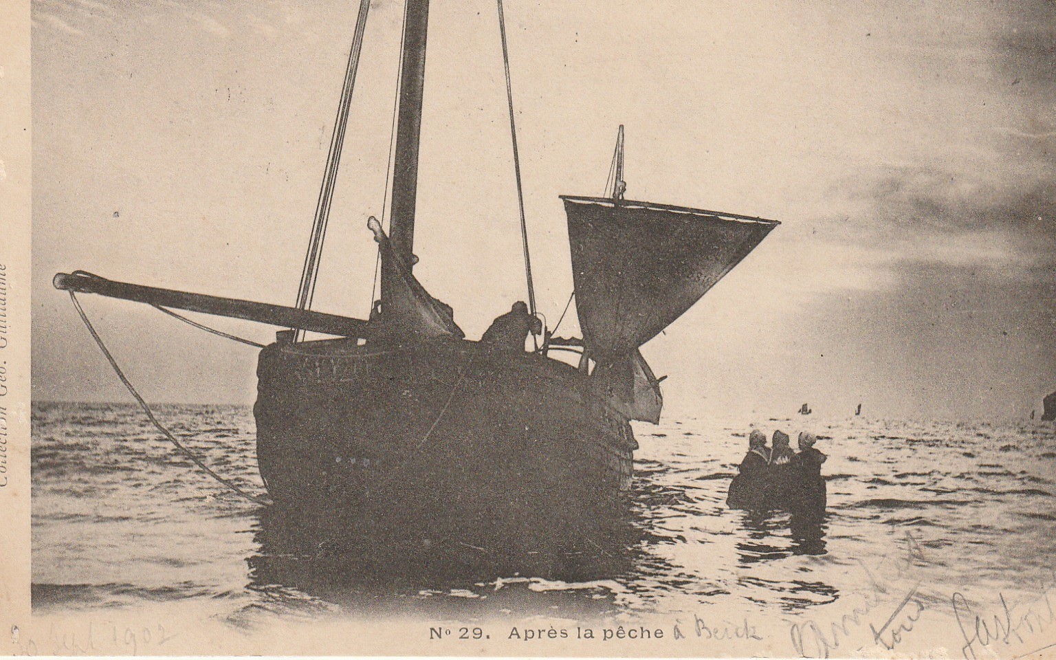 62 BERCK. Après la Pêche 1902