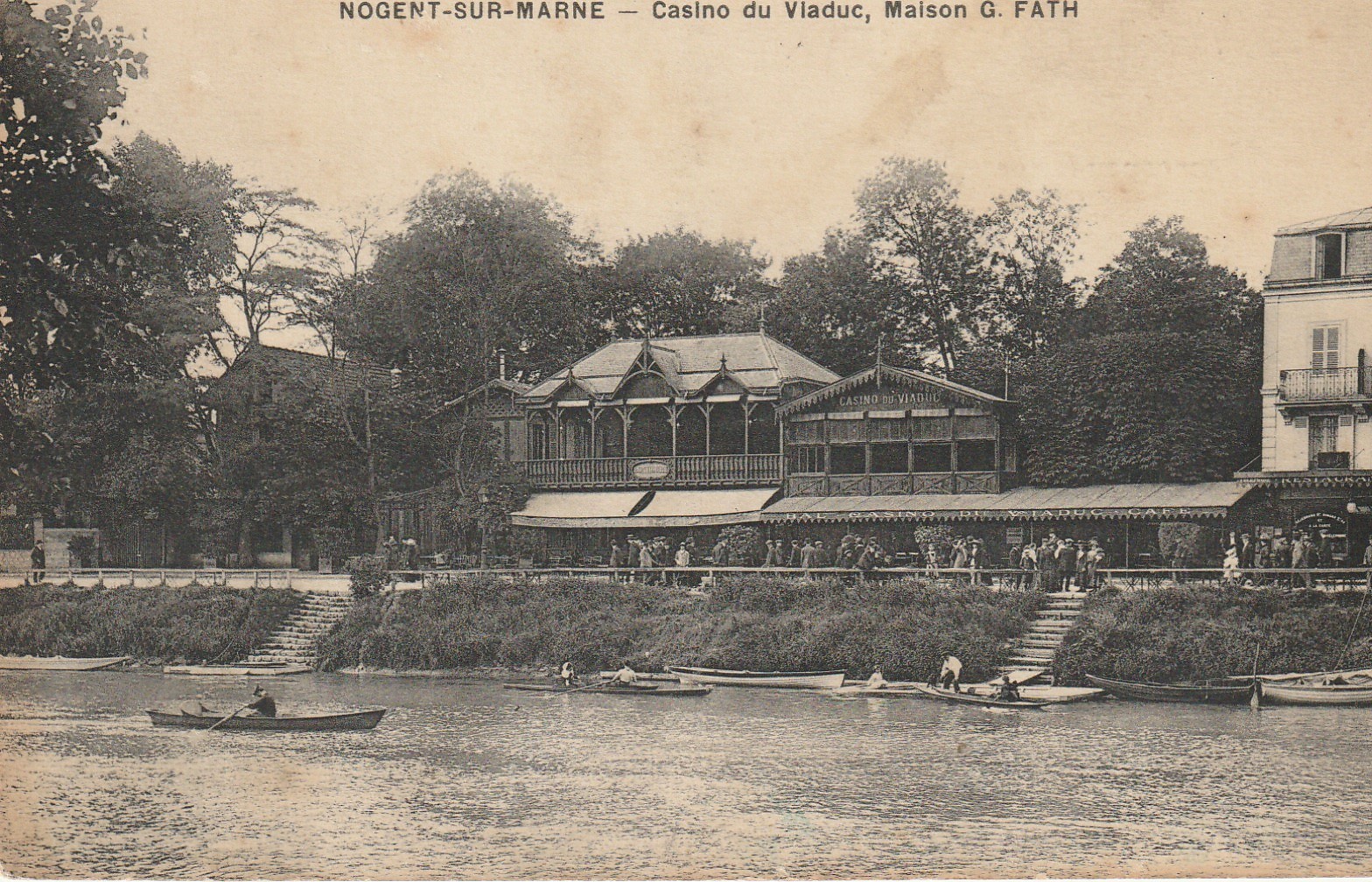 94 NOGENT-SUR-MARNE. Casino du Viaduc maison Fath