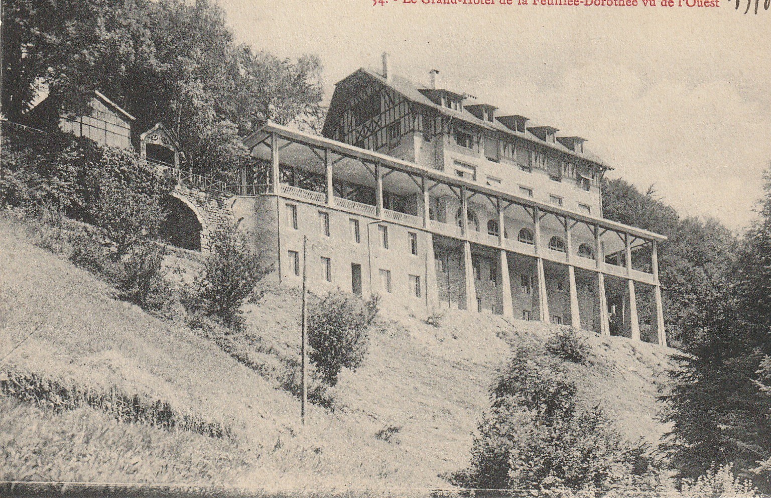 88 LE VAL D' AJOL LA FEUILLEE-DOROTHEE. Le Grand Hôtel