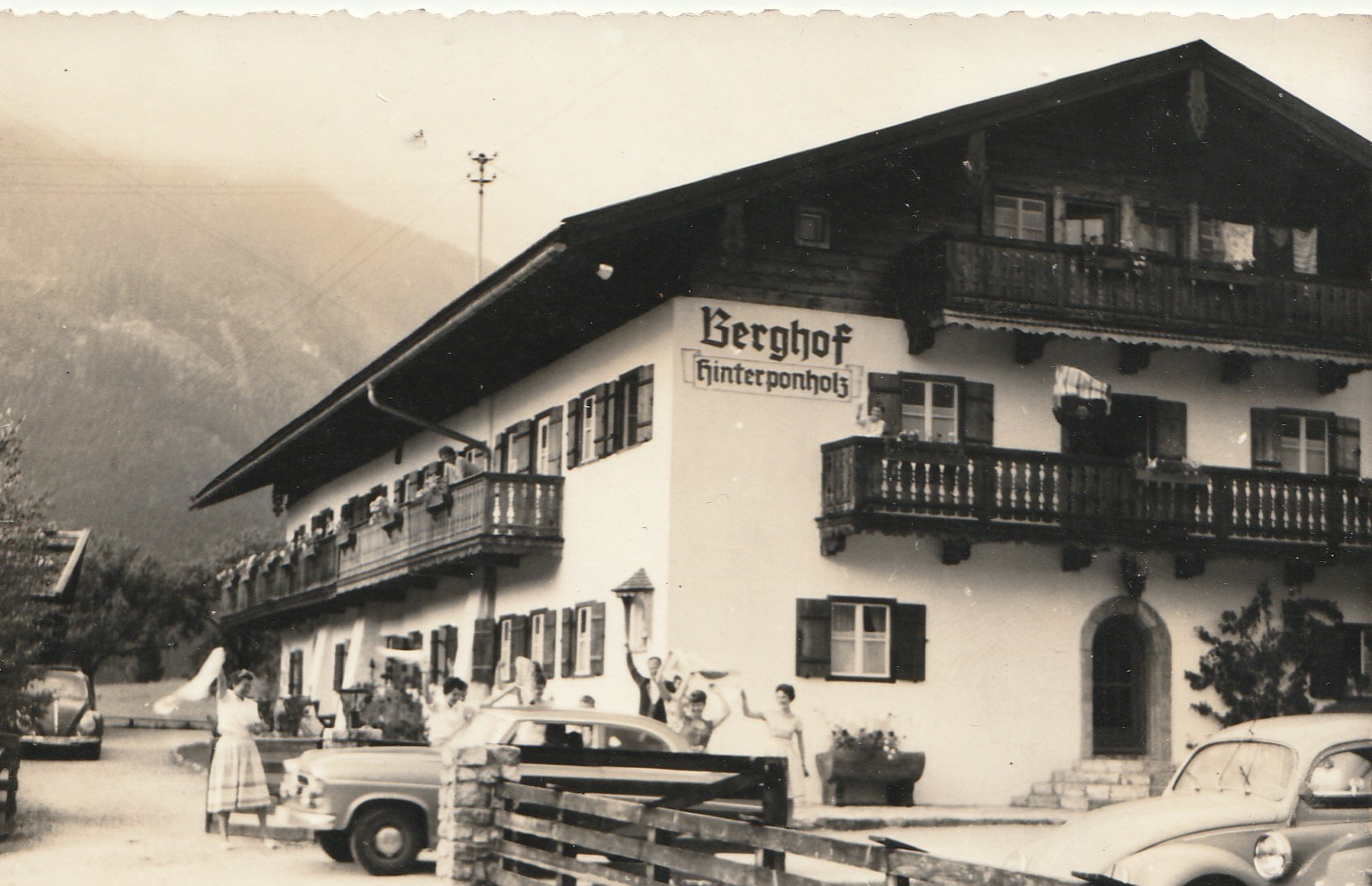 Photo cpsm petit format Allemagne Berchtesgaden HOTEL BERGHOF