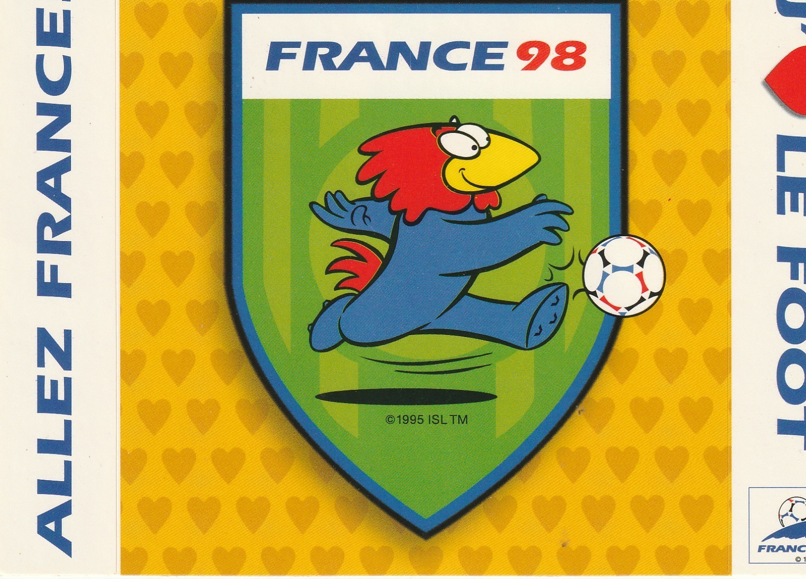 Photo cpsm Grand Format Sports FOOTBALL France 1998
