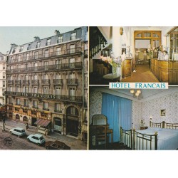 Photo cpsm Grand Format 75010 Paris HOTEL FRANCAIS 13 rue du 8 Mai 1945