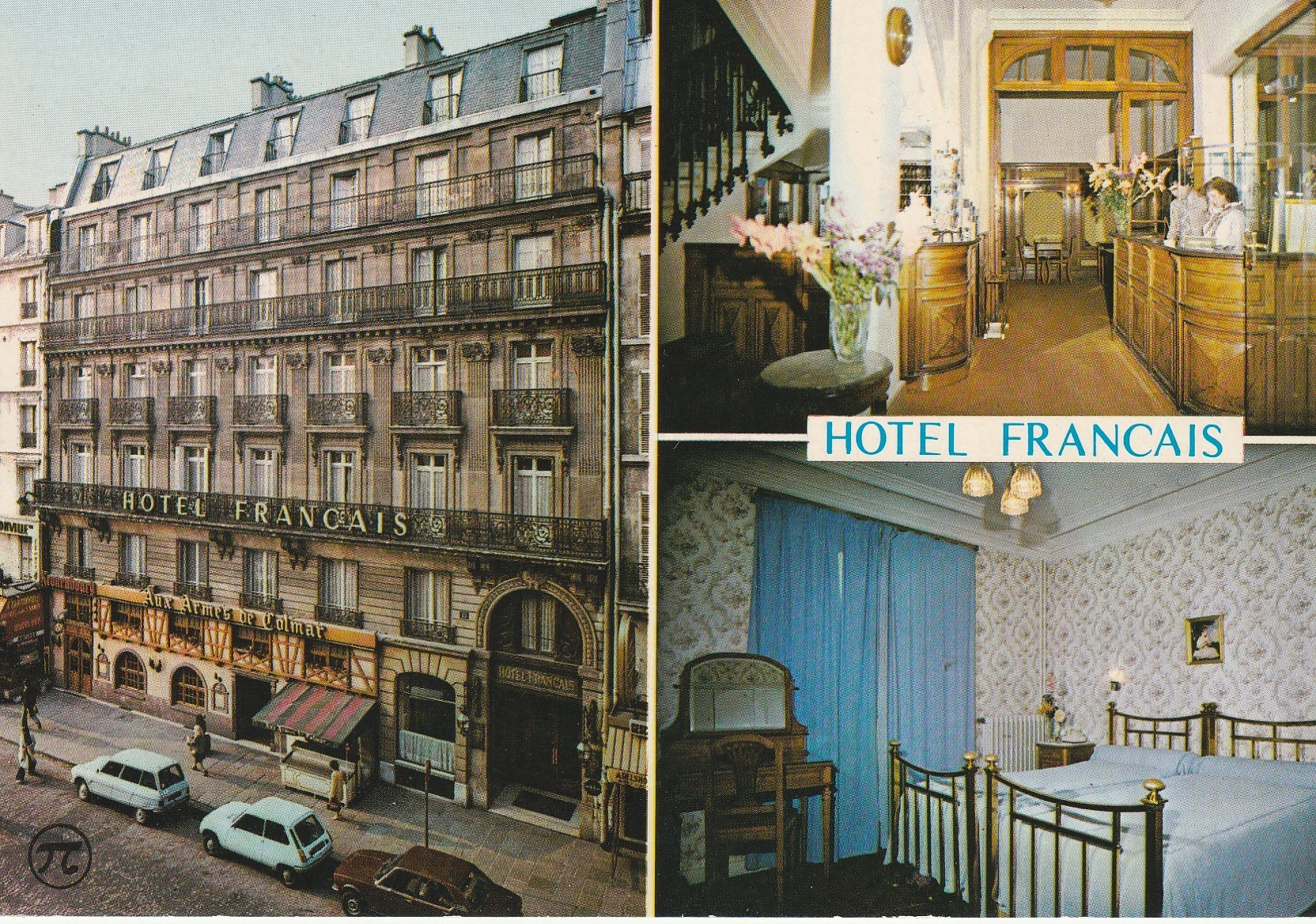 Photo cpsm Grand Format 75010 Paris HOTEL FRANCAIS 13 rue du 8 Mai 1945