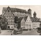 Photo cpsm grand format Allemagne NÜRNBERG Burg bus auto Restaurant