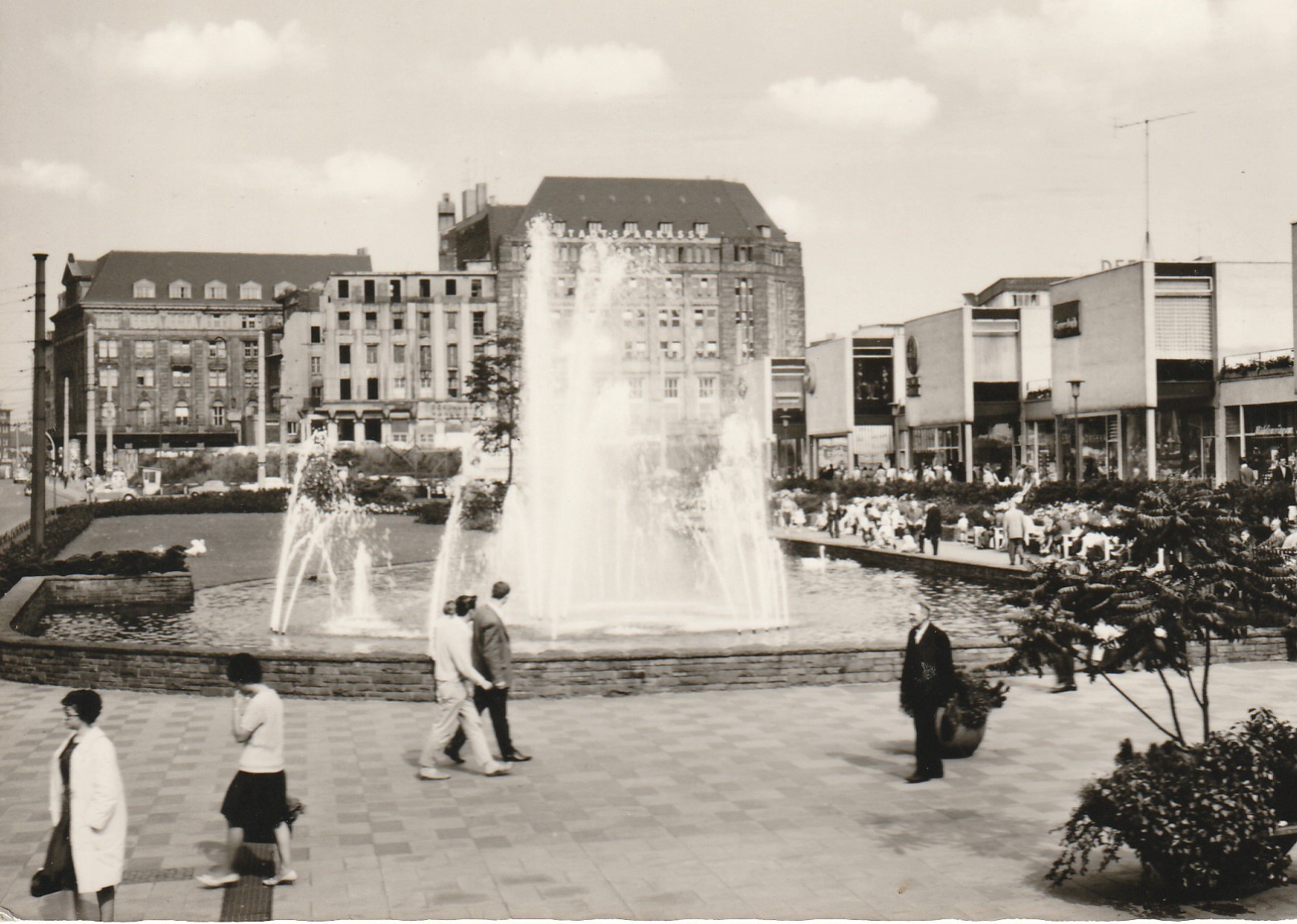 Photo cpsm grand format Allemagne DORTMUND Hauptbahnhof