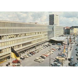 Photo cpsm grand format Allemagne MUNCHEN. Hauptbahnhof Haupteingang und Kaiserhof