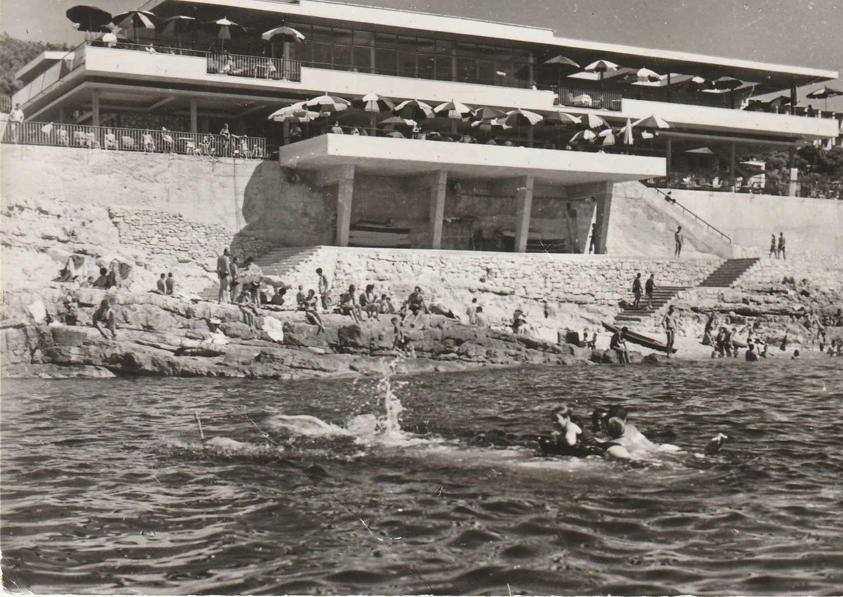 Photo cpsm grand format CROATIE Veruda Pula Pola Snimio 1964