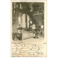 22 PORT-BLANC. Botrel chez lui 1901