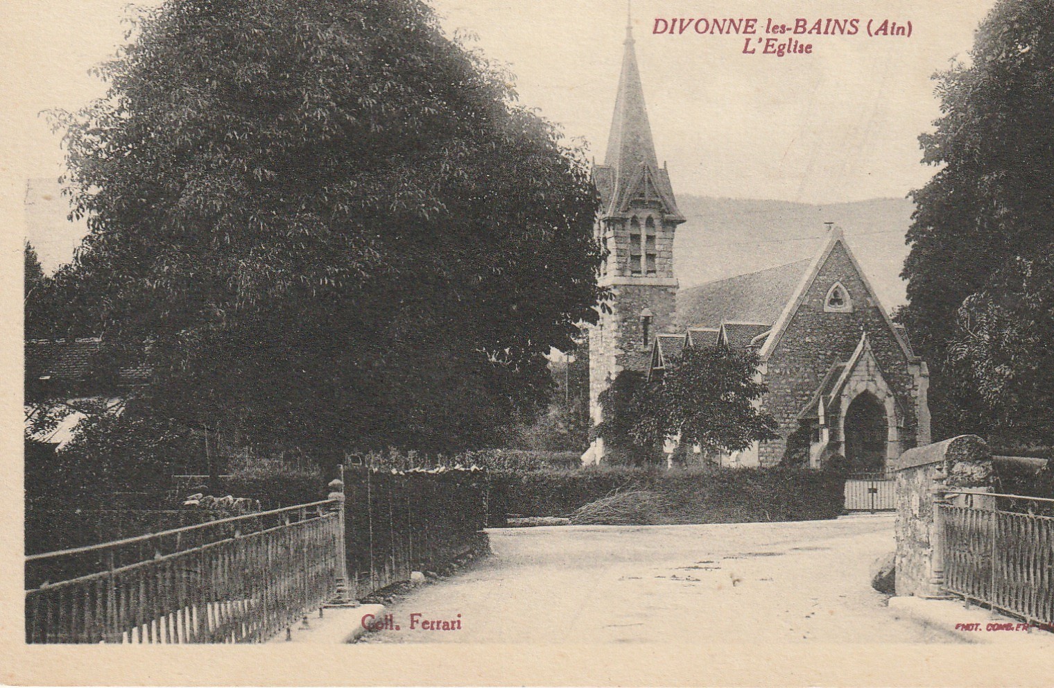 01 DIVONNE-LES-BAINS. L'Eglise