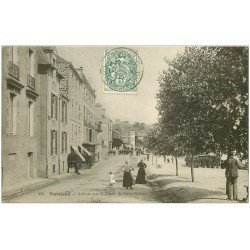 22 PORTRIEUX. Arrivée par la Route de Saint-Brieuc 1906