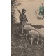 65 LOURDES. Bernadette enfant gardant les moutons 1922