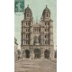 21 DIJON. Eglise Saint-Michel 1906 tampon "Léon Gouverneur" mécanicien...