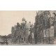 51 LA NEUVILLE-AU-PONT. Hôtel de Ville et Eglise avec attelage devant le Café