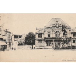 52 SAINT-DIZIER. Café du Commerce Place d'Armes 1931