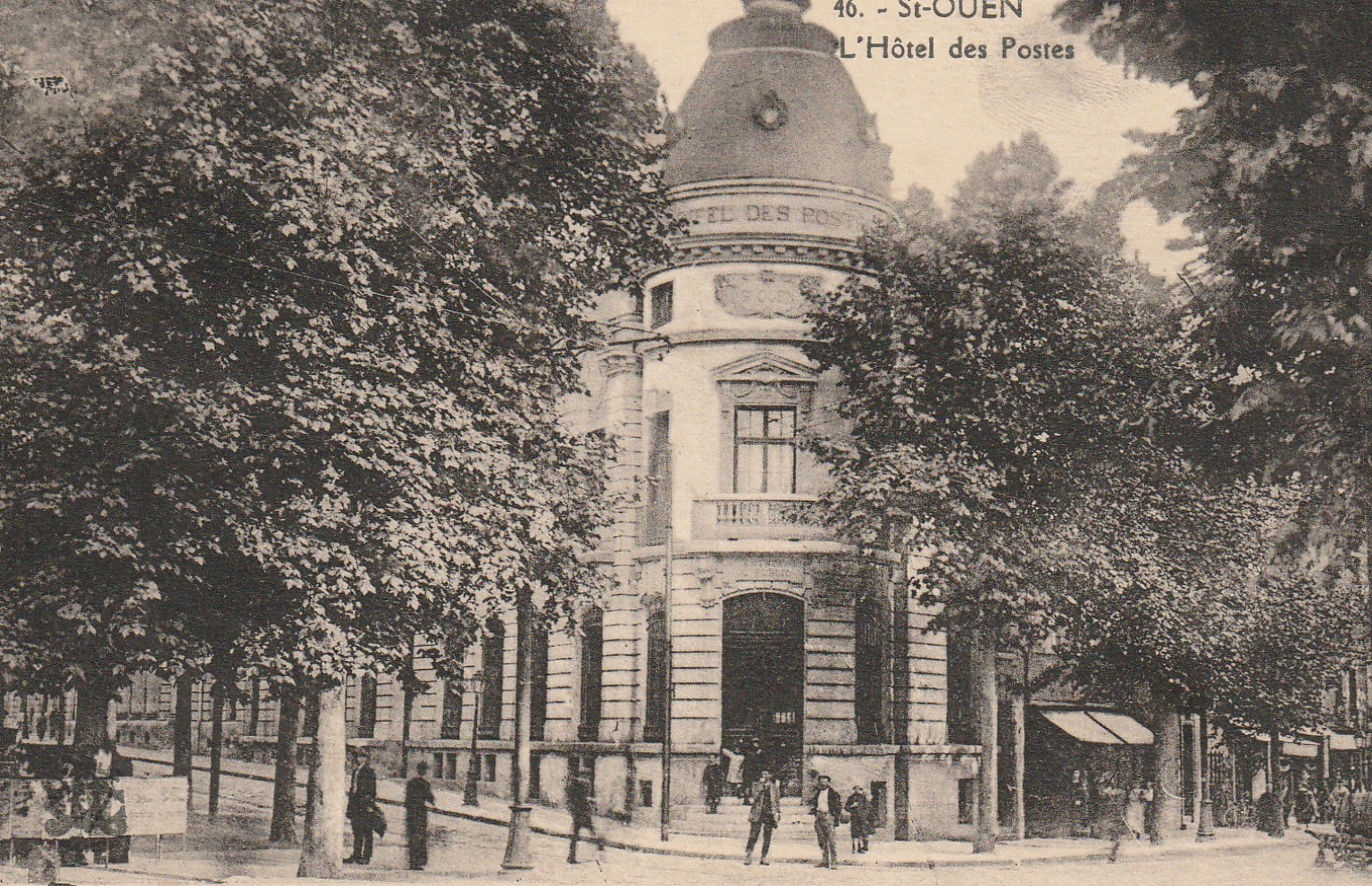 93 SAINT-OUEN. Hôtel des Postes 1931